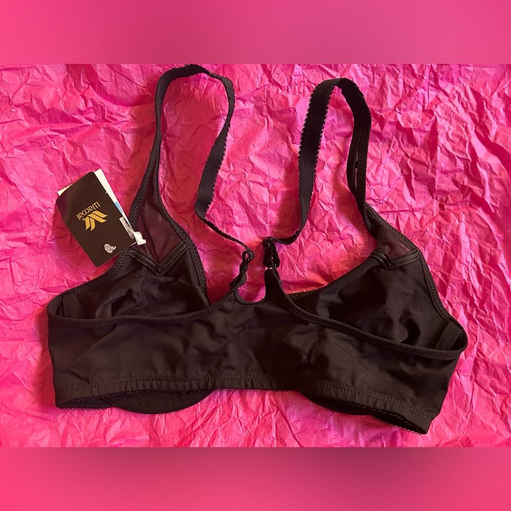 NWT WACOAL BRA BLACK 32C - Picture 2 of 2